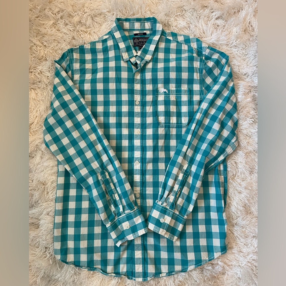 Men’s long sleeve button down shirt